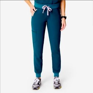 Brand new FIGS carribean blue M/T scrub pants